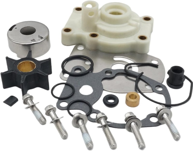 QuickMariner 393630 Outboard Water Pump Repair Kit Replacement Evinrude Johnson 20 25 30 HP Boat Engine Motors 0393630 5008191 Sierra 18-3382 - Image 1